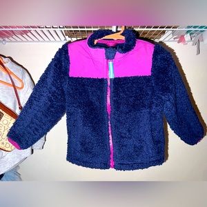 Cat and Jack fuzzy jacket